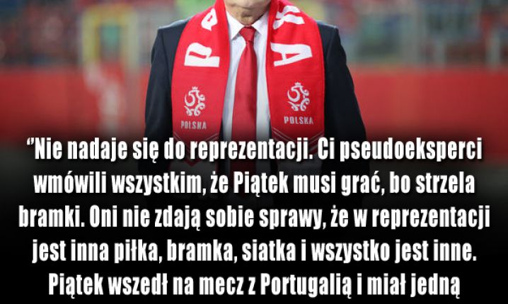 Tak Tomaszewski komentuje powołanie Piątka... :D